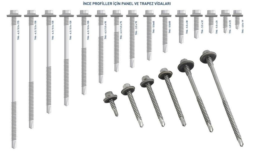 Bağlantı Elemanları - Vida 